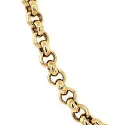 Pre Owned 9ct Belcher Chain ZU369